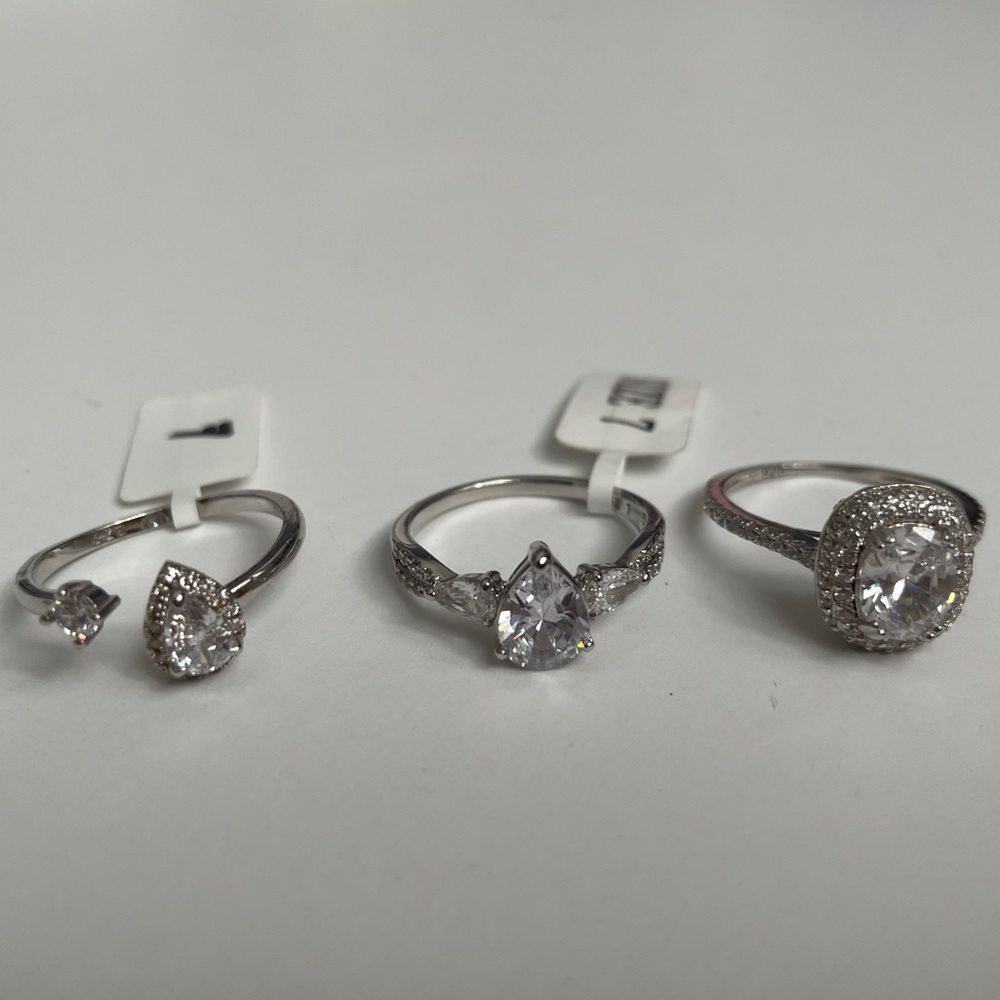 Lot of 3, Charmed Aroma size 7 rings